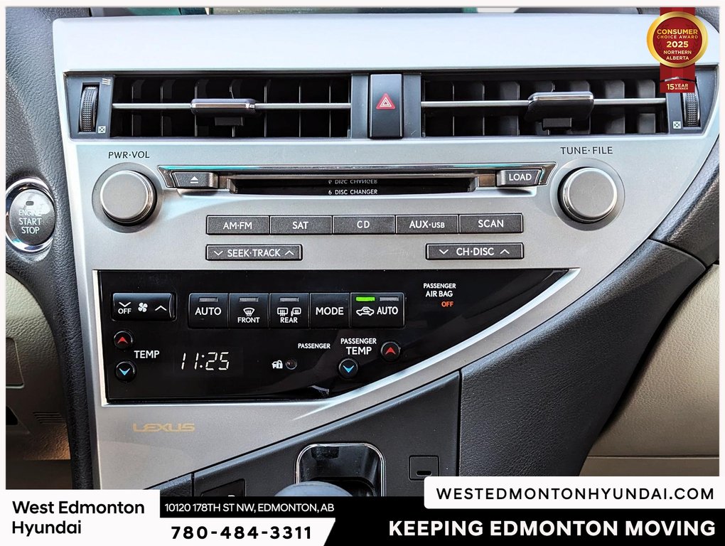 2012 Lexus RX 350 in Edmonton, Alberta - 10 - w1024h768px