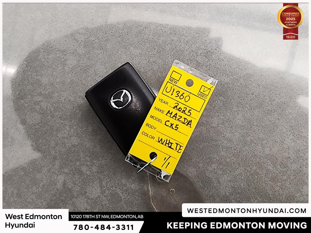 2025 Mazda CX-5 GS in Edmonton, Alberta - 14 - w1024h768px