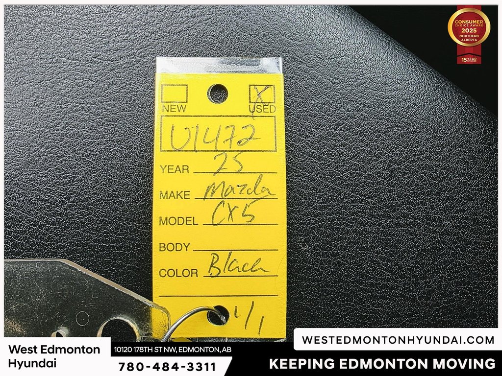 2025 Mazda CX-5 GS in Edmonton, Alberta - 22 - w1024h768px