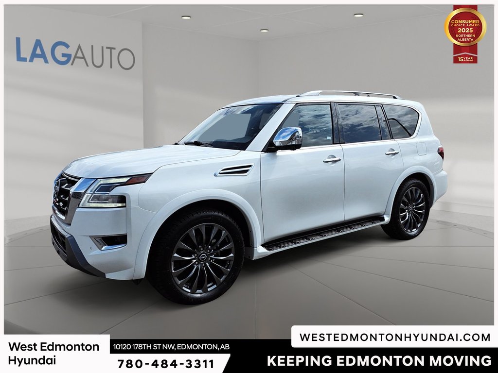 2023 Nissan Armada Platinum in Edmonton, Alberta - 3 - w1024h768px