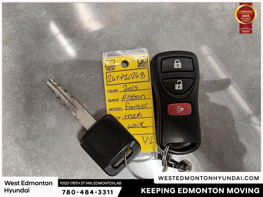 2018 Nissan Frontier Midnight Edition in Edmonton, Alberta - 22 - w1024h768px