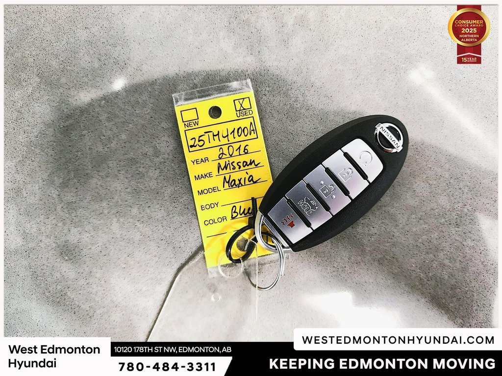 2016 Nissan Maxima SV in Edmonton, Alberta - 34 - w1024h768px