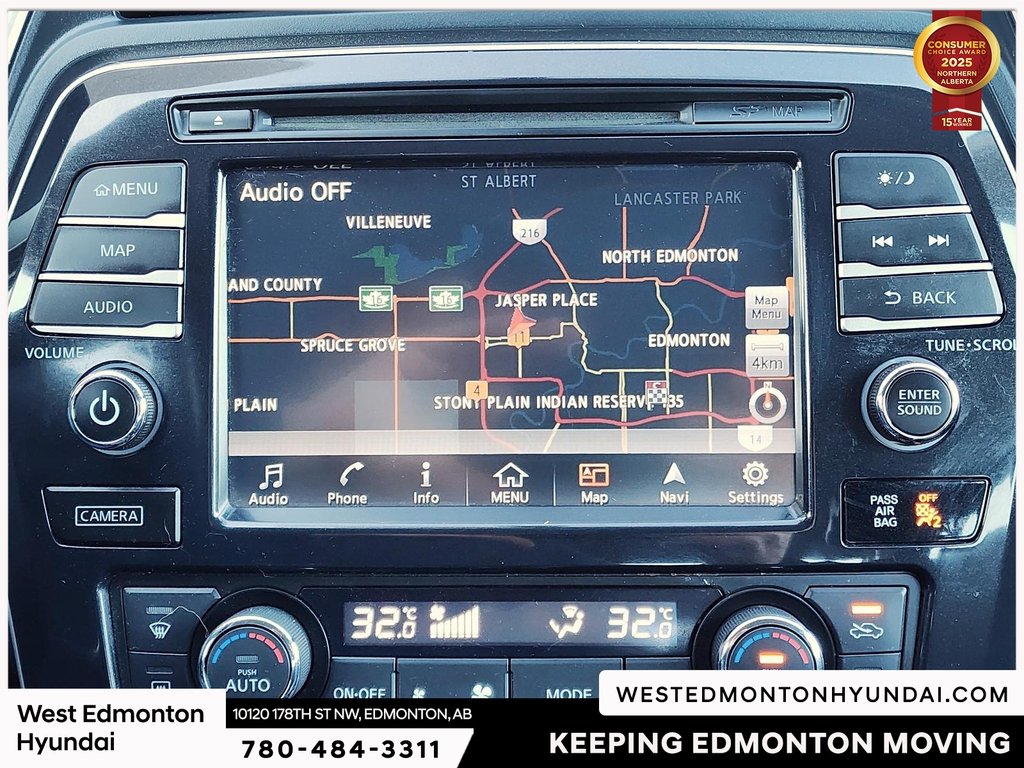 2016 Nissan Maxima SV in Edmonton, Alberta - 25 - w1024h768px