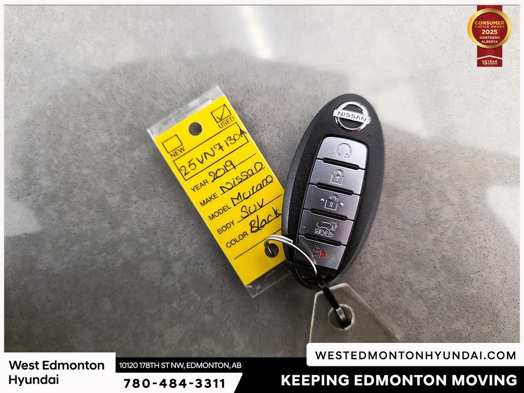 2019 Nissan Murano SV in Edmonton, Alberta - 31 - w1024h768px