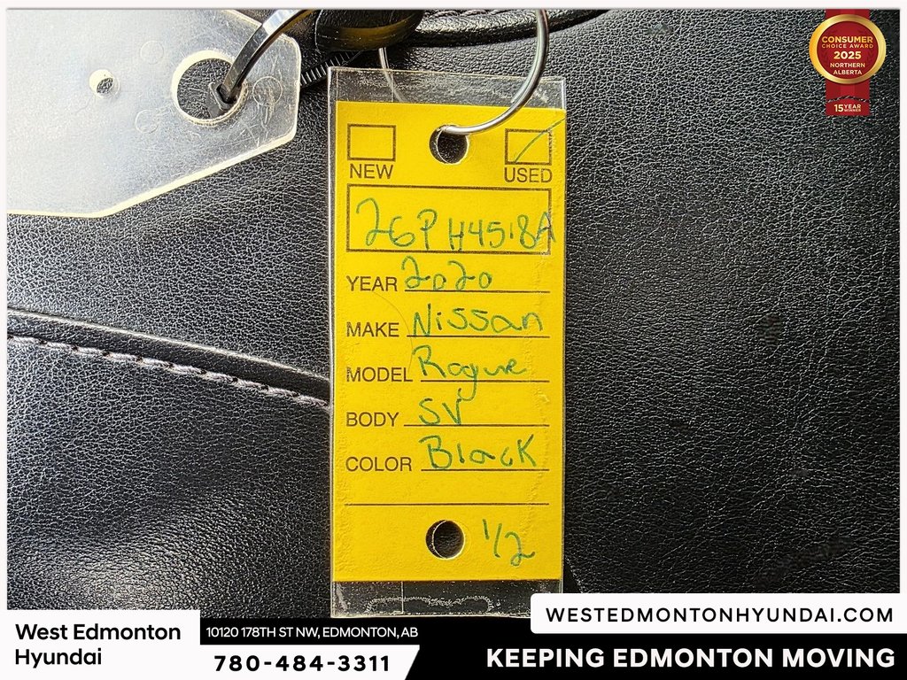 2020 Nissan Rogue SV in Edmonton, Alberta - 21 - w1024h768px