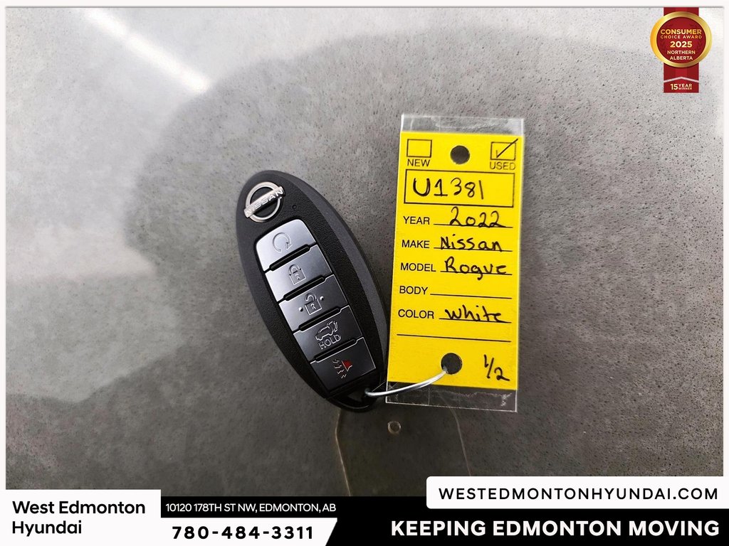 2022 Nissan Rogue Platinum in Edmonton, Alberta - 14 - w1024h768px