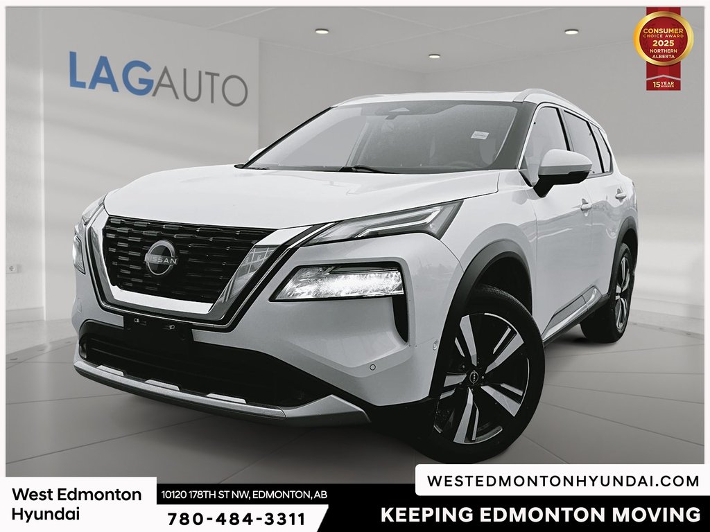 2022 Nissan Rogue Platinum in Edmonton, Alberta - 1 - w1024h768px