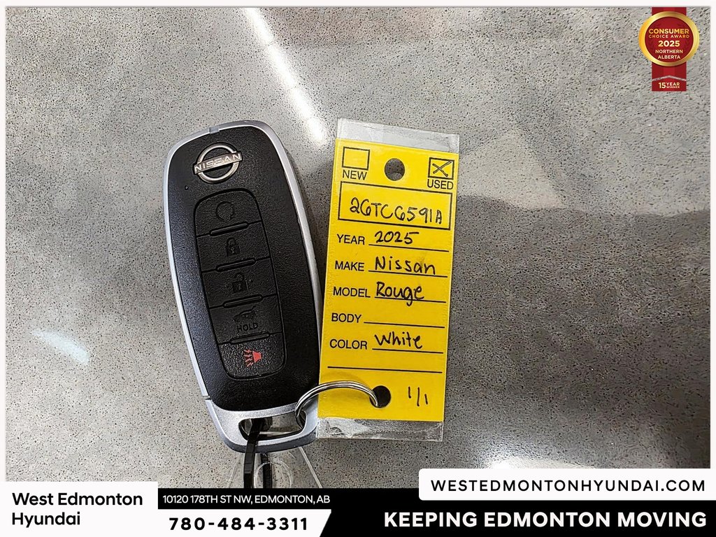 2025 Nissan Rogue SV in Edmonton, Alberta - 33 - w1024h768px
