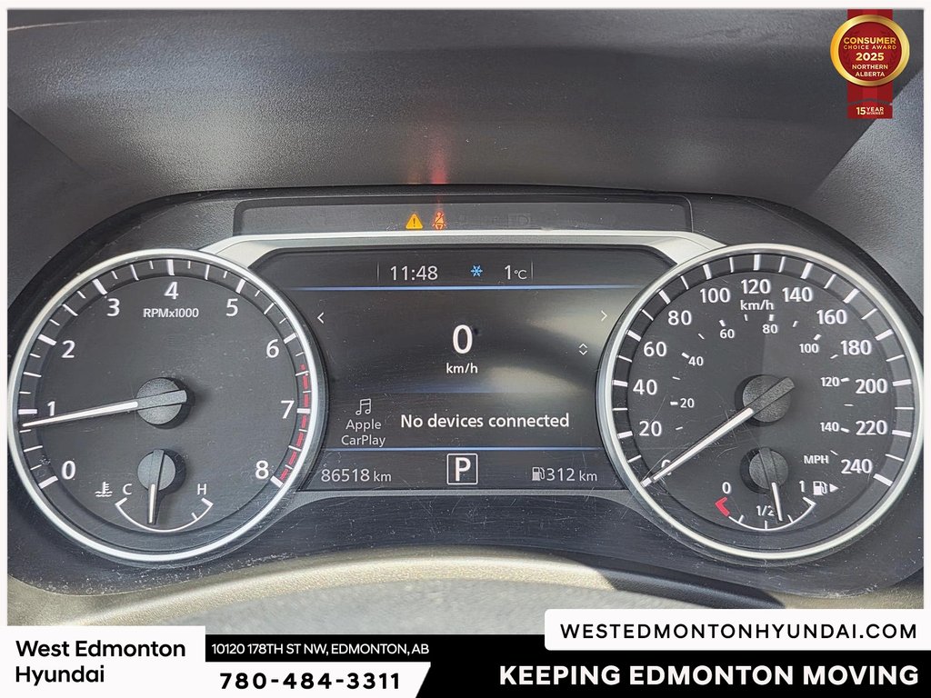 2022 Nissan Sentra SR in Edmonton, Alberta - 13 - w1024h768px
