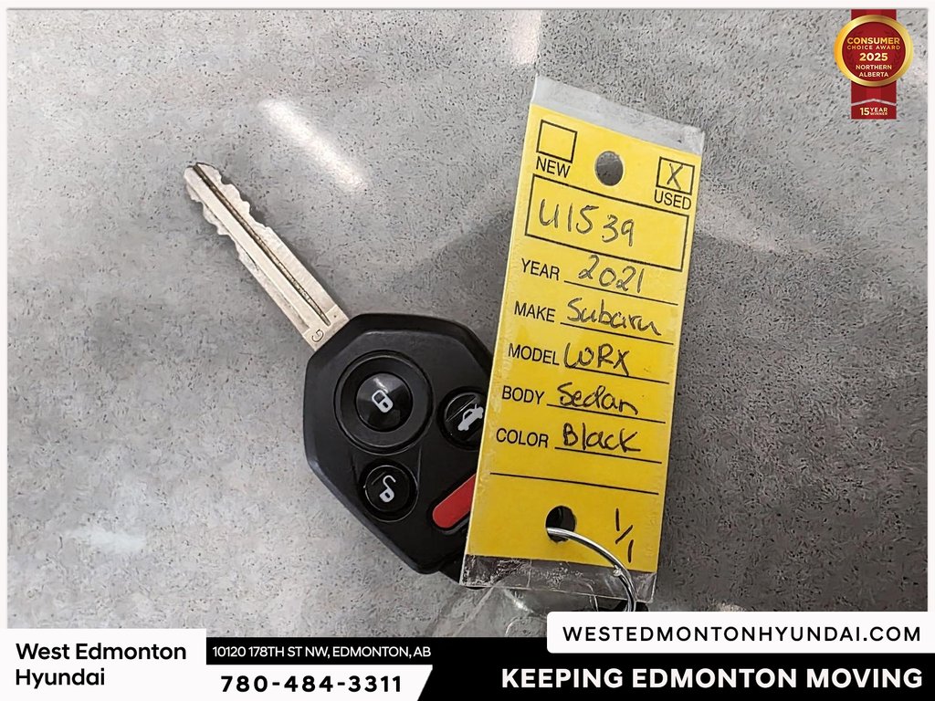 2021 Subaru WRX Base in Edmonton, Alberta - 22 - w1024h768px