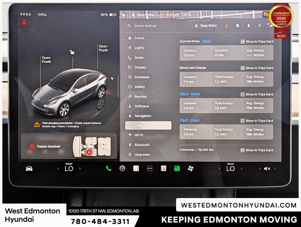 2023 Tesla Model Y Long Range in Edmonton, Alberta - 12 - w1024h768px