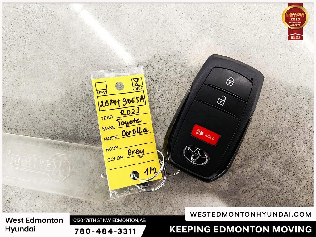 2023 Toyota Corolla Hatchback Base in Edmonton, Alberta - 10 - w1024h768px