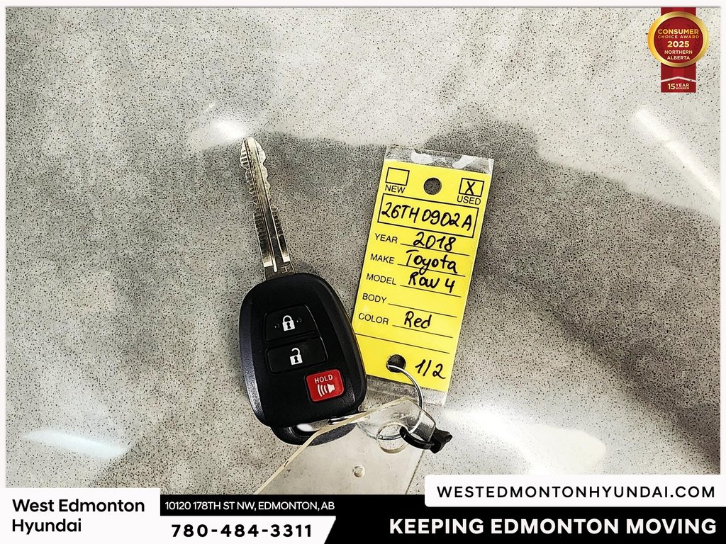 2018 Toyota RAV4 LE in Edmonton, Alberta - 27 - w1024h768px