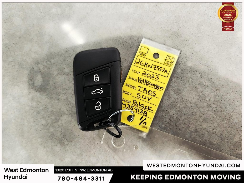 2023 Volkswagen Taos Trendline in Edmonton, Alberta - 10 - w1024h768px