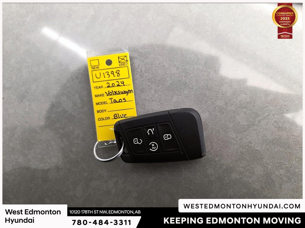 2024 Volkswagen Taos Comfortline in Edmonton, Alberta - 36 - w1024h768px