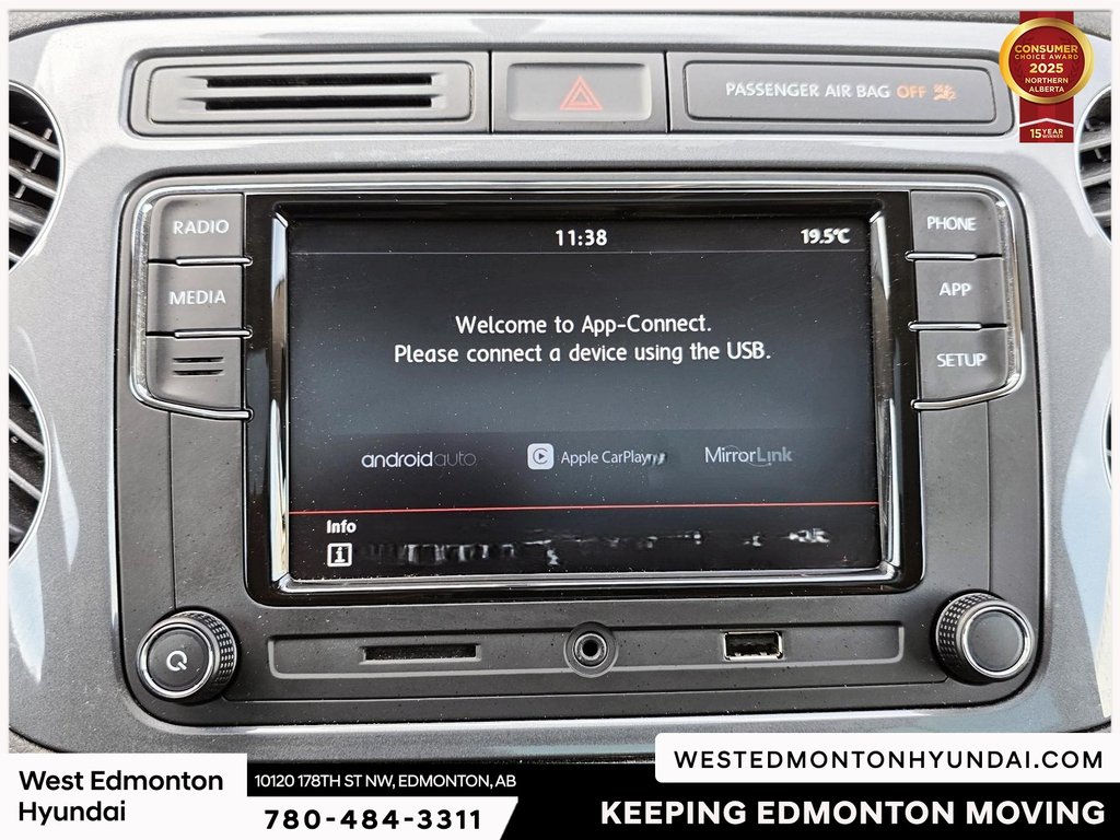 2014 Volkswagen Tiguan Comfortline/AWD/BACKUPCAM/HEATEDSEATS in Edmonton, Alberta - 18 - w1024h768px
