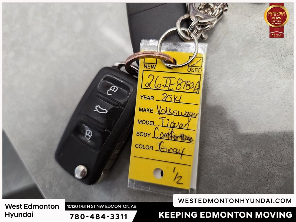 2014 Volkswagen Tiguan Comfortline/AWD/BACKUPCAM/HEATEDSEATS in Edmonton, Alberta - 23 - w1024h768px