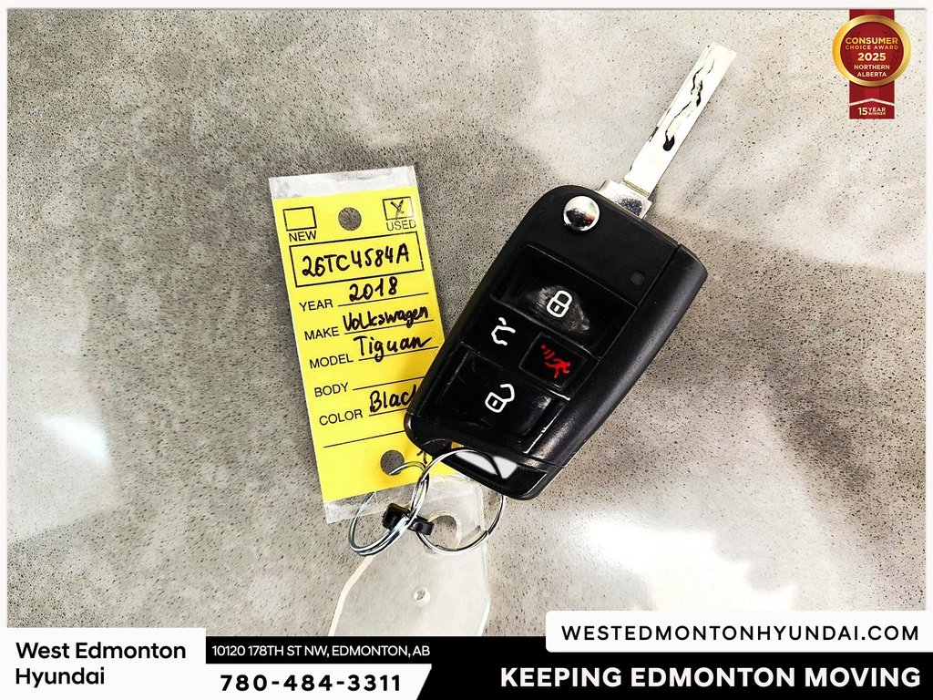 2018 Volkswagen Tiguan Trendline in Edmonton, Alberta - 10 - w1024h768px