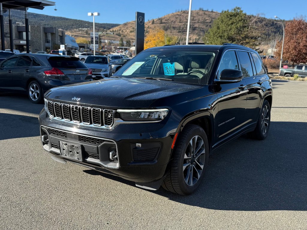 2023 Jeep Grand Cherokee 4X4 Overland in Kamloops, British Columbia - 1 - w1024h768px