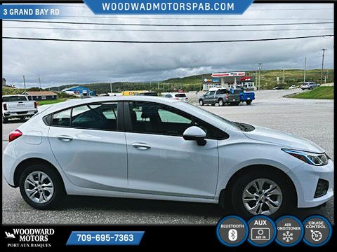 2019  Cruze Ls Hback LS in Port Aux Basques, Newfoundland and Labrador - 1 - w1024h768px