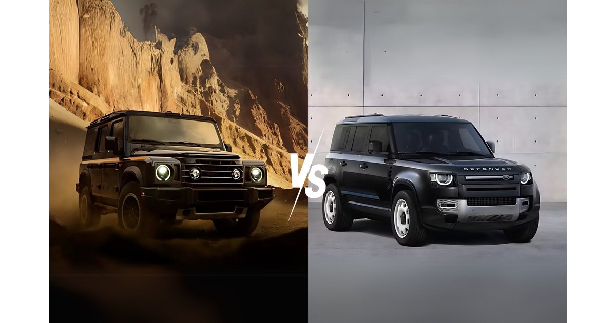 Extraordinary Ineos Grenadier Vs Defender Photos