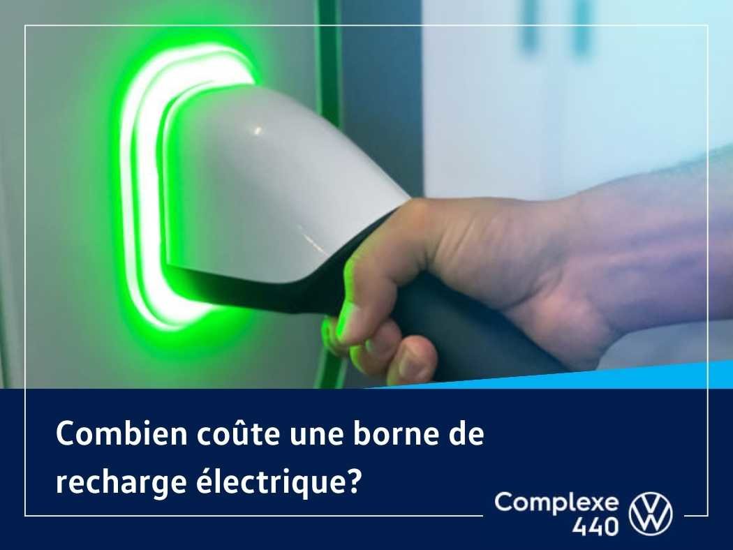 Combien coûte une borne de recharge électrique?