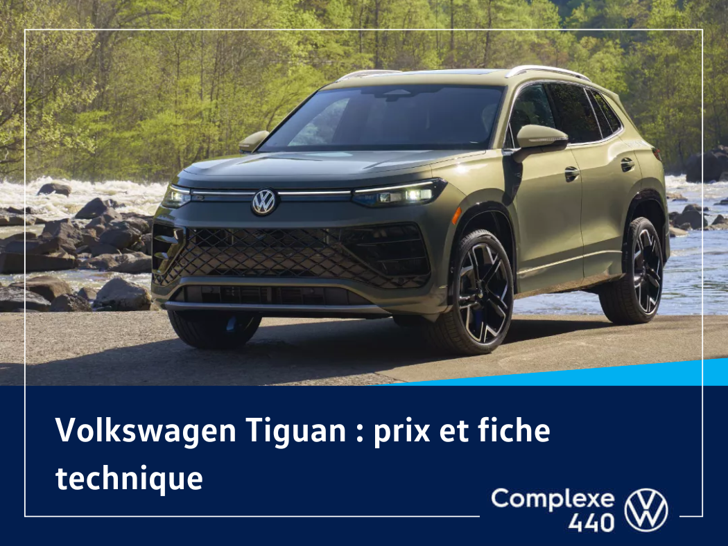 Volkswagen Tiguan 2026 : Prix et fiche technique | Complexe 440