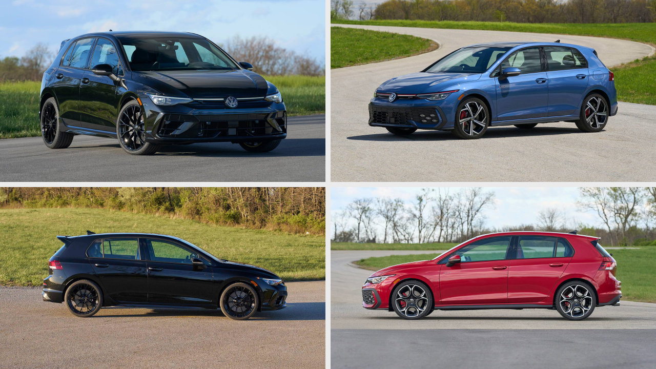 VW Golf R vs. VW Golf GTI: differences