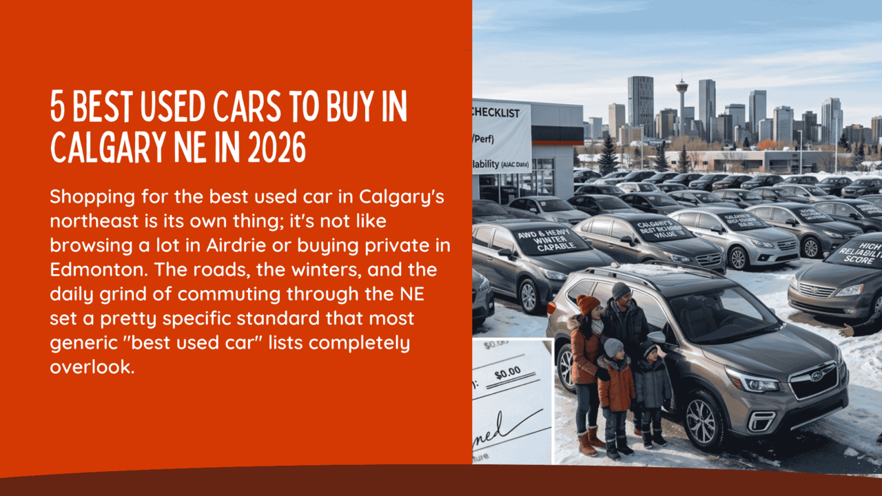 5 Best Used Cars to Buy in Calgary NE in 2026
