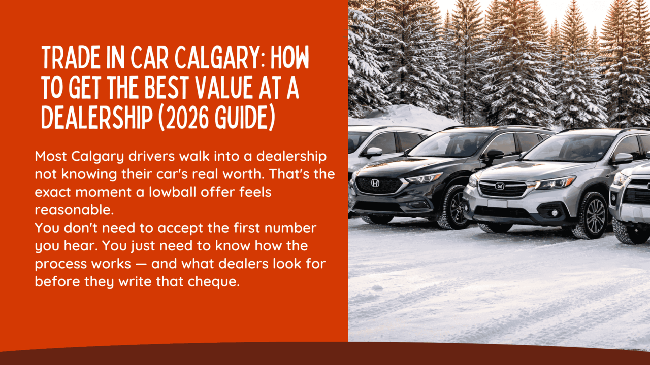 Trade In Car Calgary: How to Get the Best Value at a Dealership (2026 Guide)