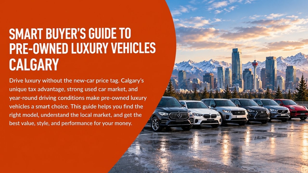 Smart Buyer's Guide to Pre-Owned Luxury Vehicles Calgary