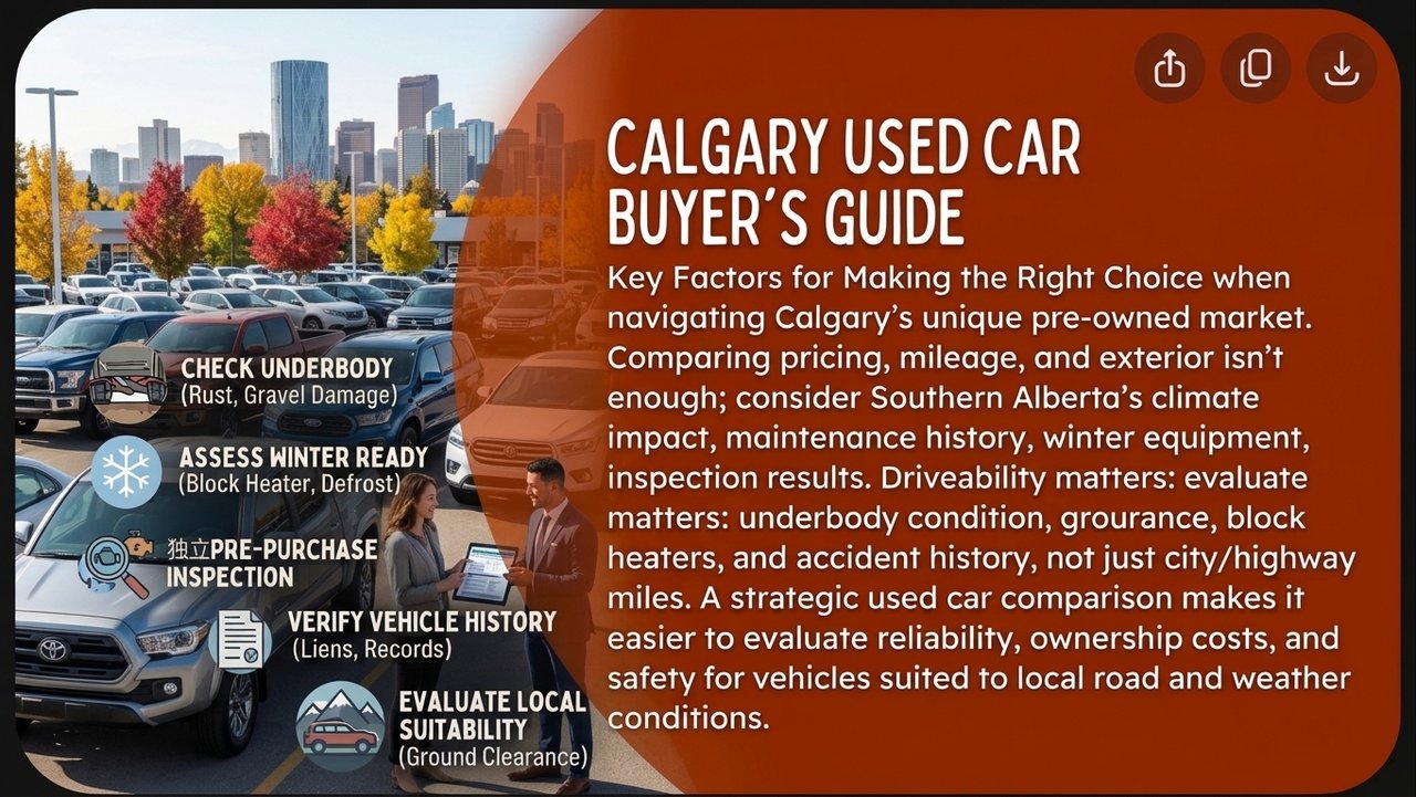 How to Compare Used Cars in Calgary: The Ultimate Pre-Owned Vehicle Guide