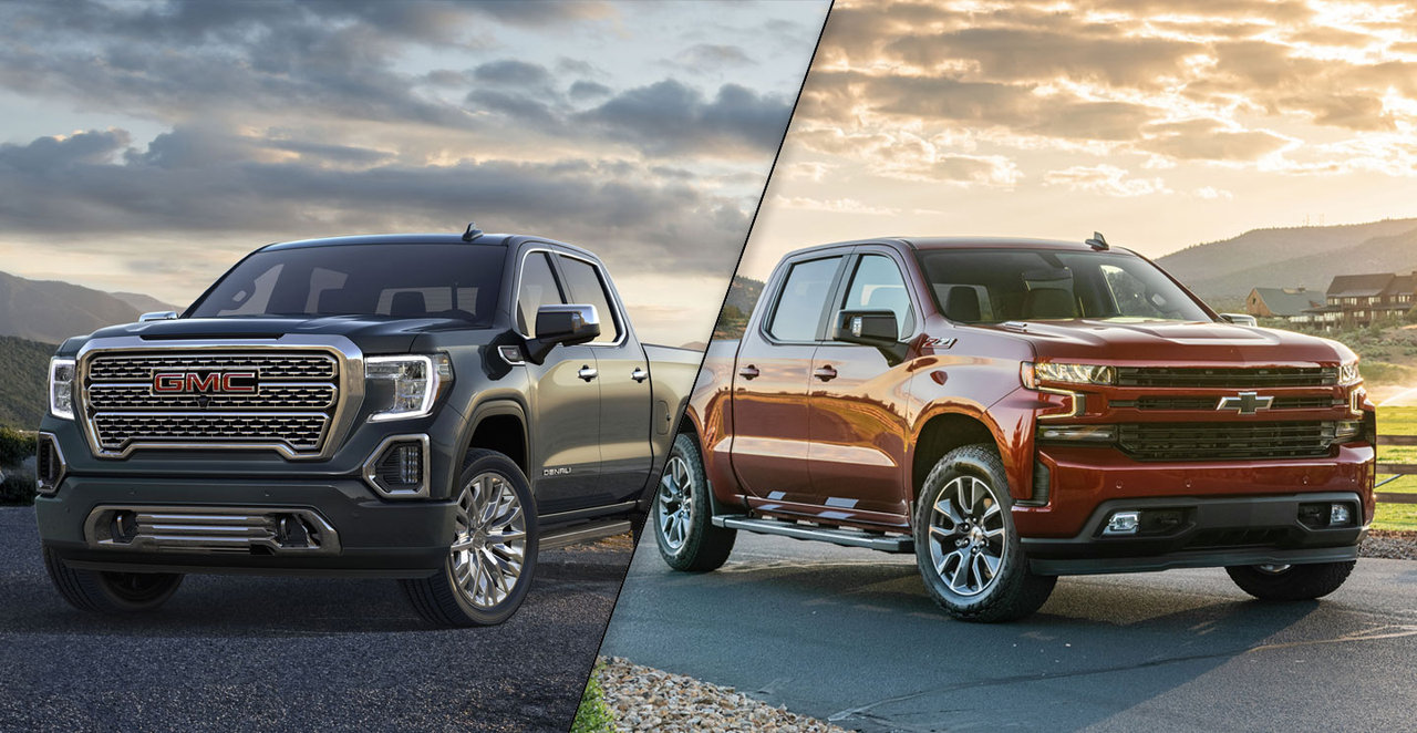 Chevrolet Silverado et GMC Sierra vs Ram 1500 et Ford F-150