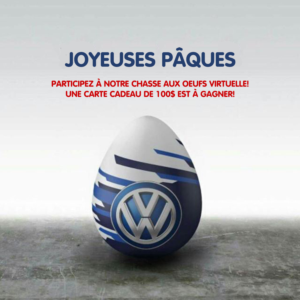 Concours de Pâques : Chasse aux oeufs virtuelle