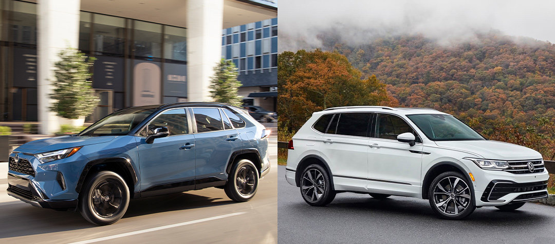 Toyota RAV4 2022 vs VW Tiguan 2022