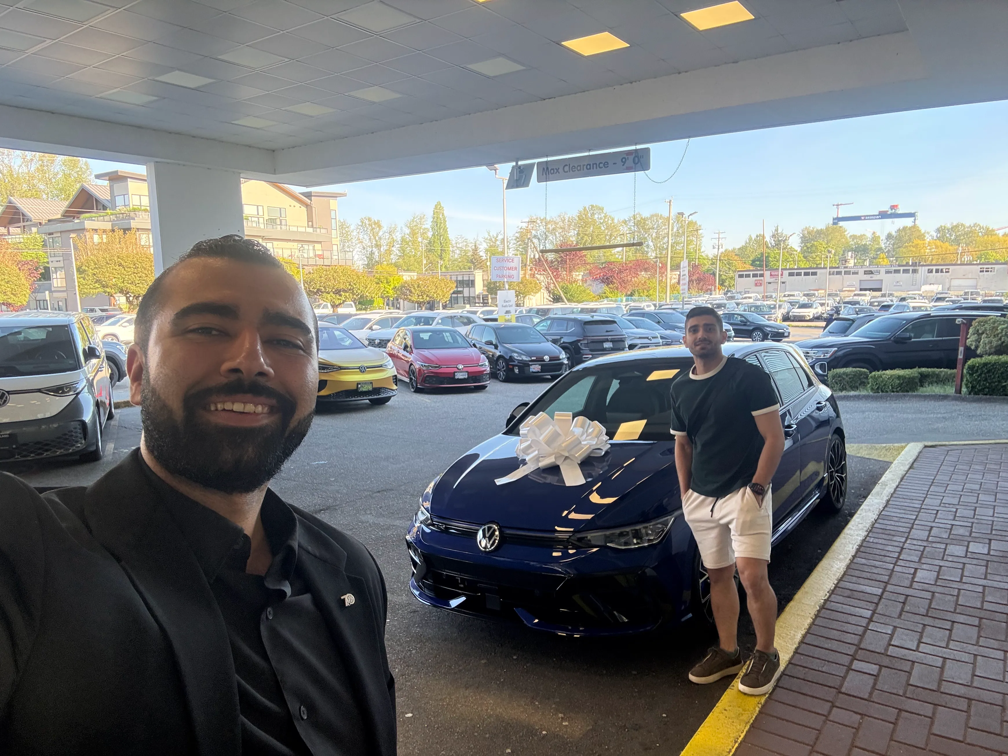 Bought my Golf R from Volkswagen Capilano