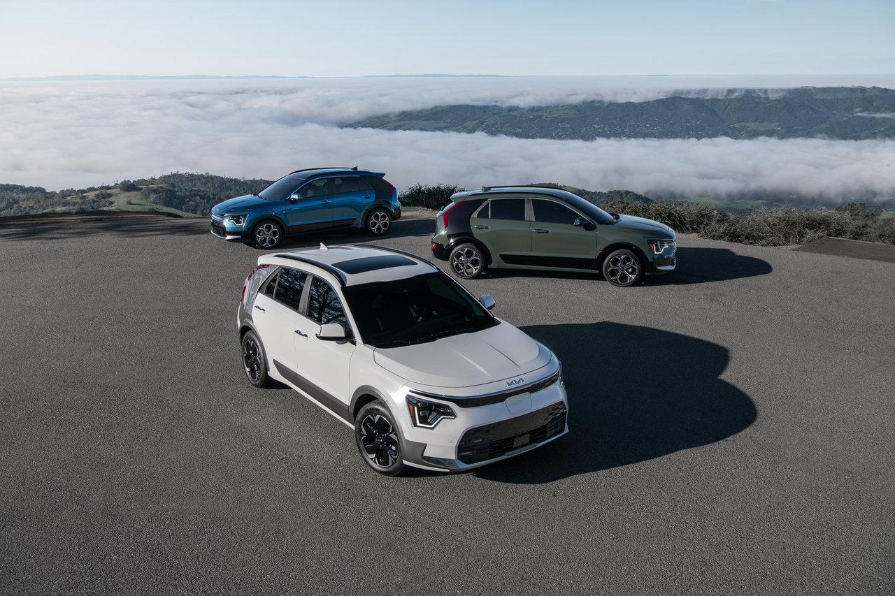 The new 2023 Kia Niro unveiled in New York