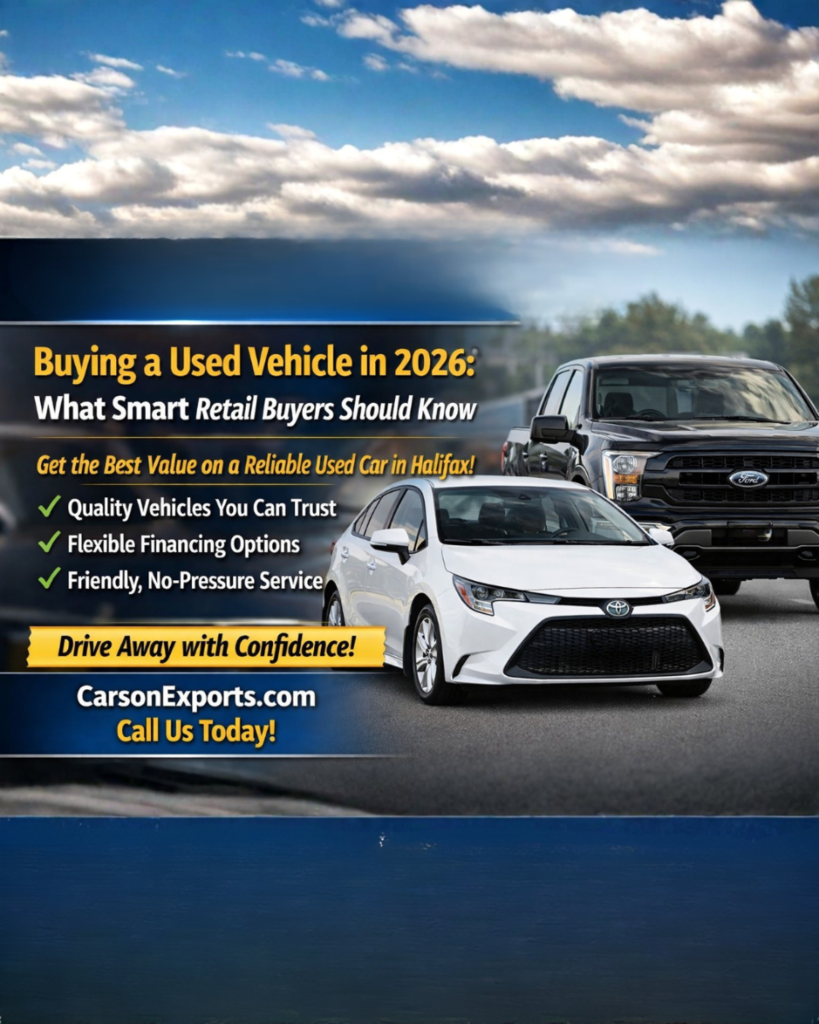 Buying a Used Vehicle in 2026: What Smart Retail Buyers Should Know