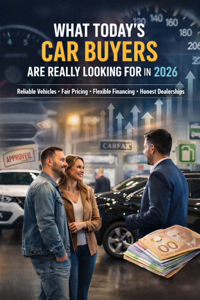 What Today’s Car Buyers Are Really Looking For in 2026