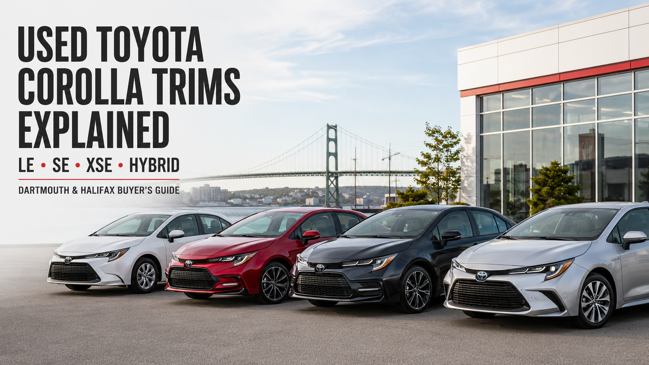 Used Toyota Corolla Trims Explained