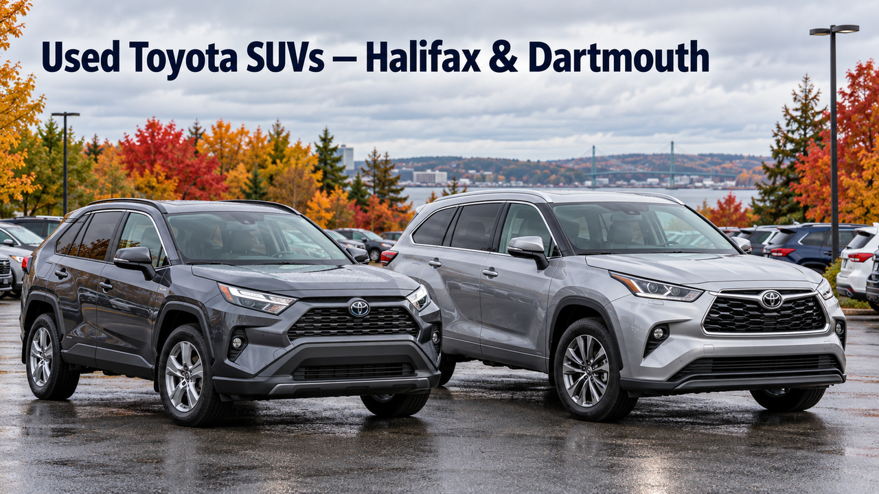 Used Toyota SUVs in Halifax: RAV4, Highlander, Corolla Cross or 4Runner?