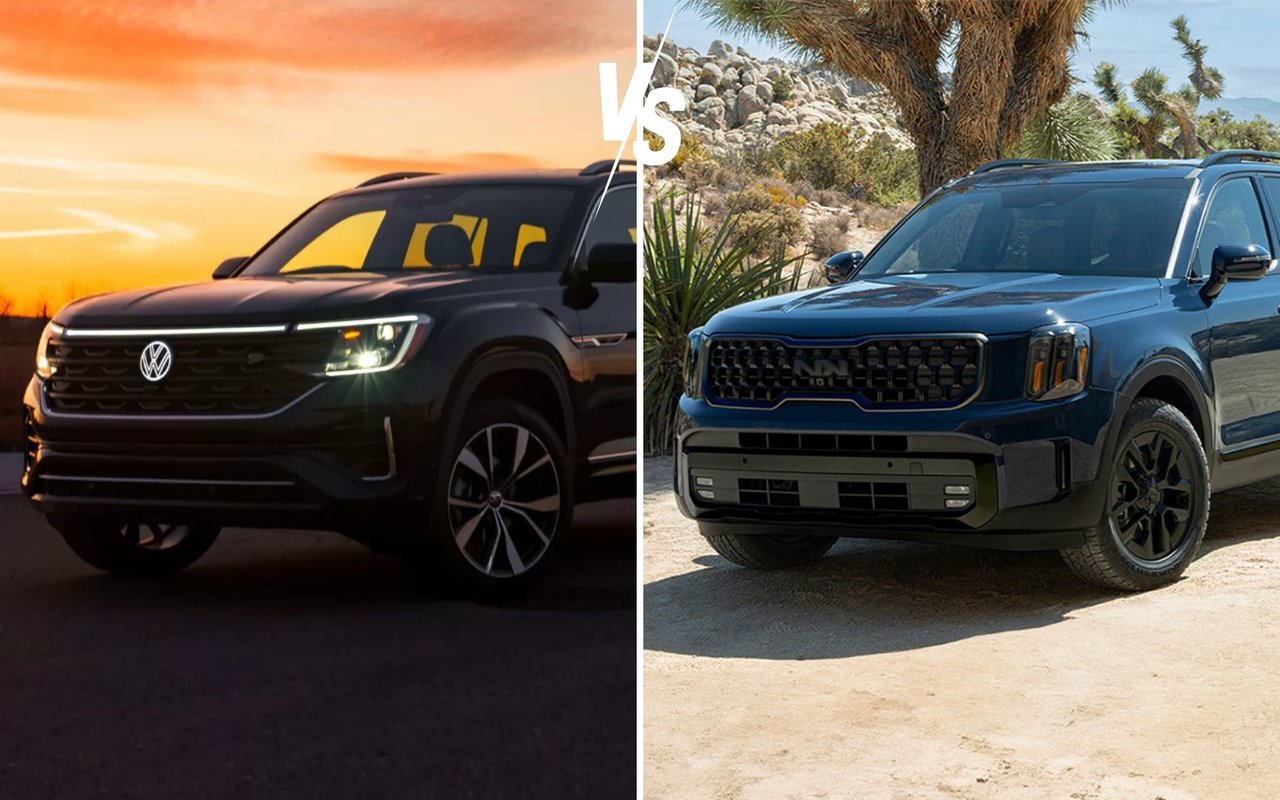 Two Heavyweights, One Choice: 2025 Volkswagen Atlas vs. 2025 Kia Telluride