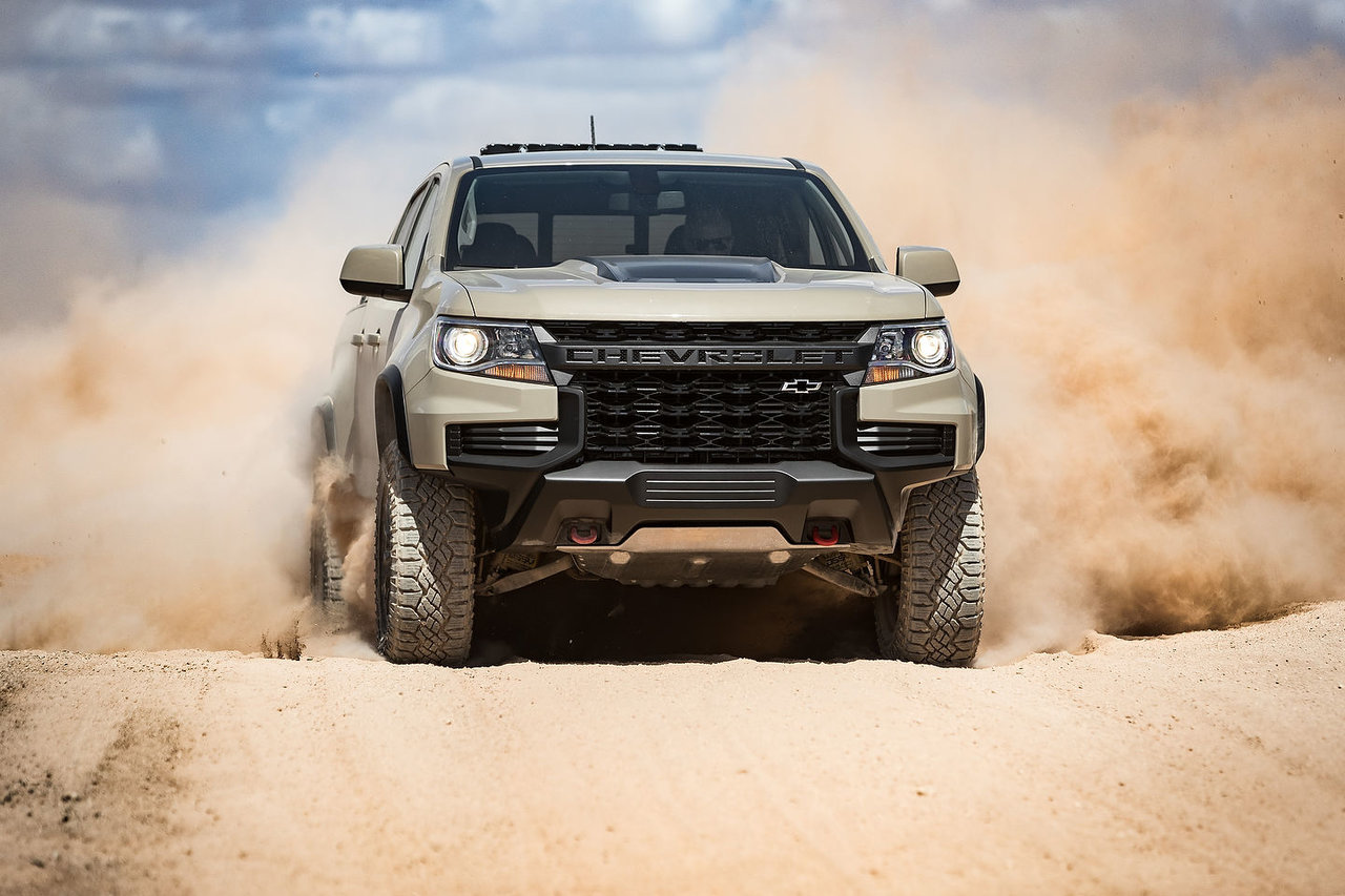Les mécaniques du Chevrolet Colorado : trois matchs parfaits