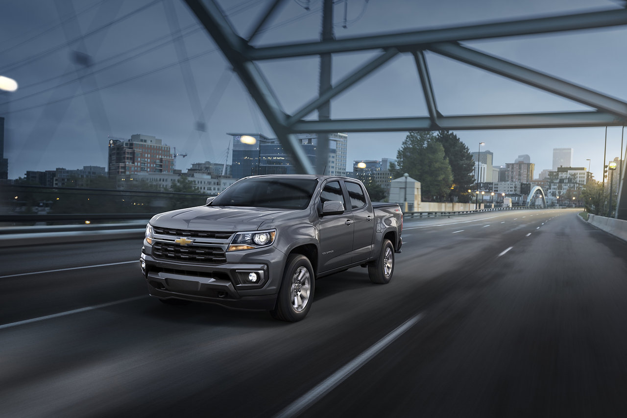 Chevrolet Colorado 2021 vs. Toyota Tacoma 2021: le Colorado offre plus de choix