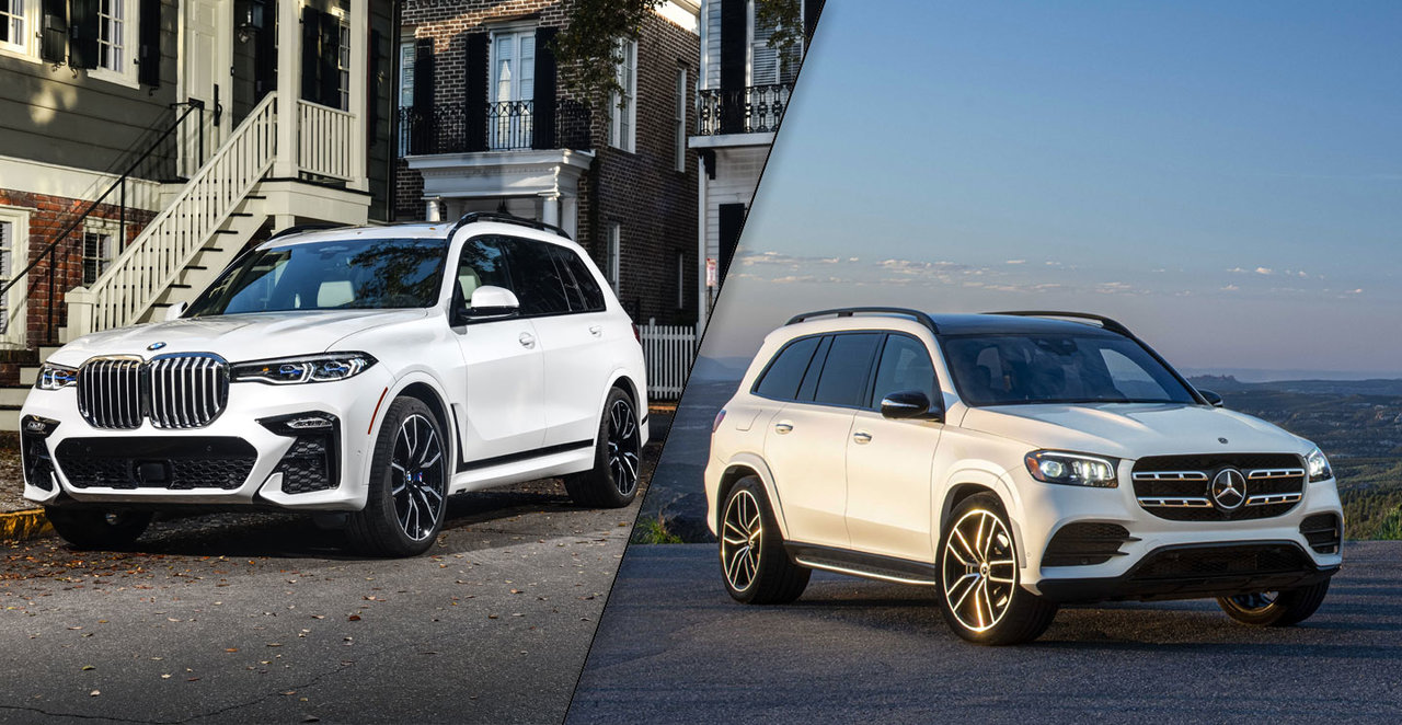 BMW X7 2020 vs Mercedes-Benz GLS 2020