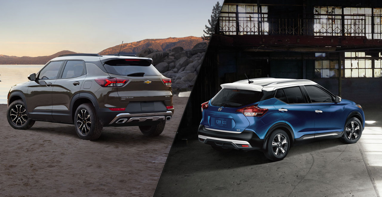 Chevrolet Trailblazer 2021 vs Nissan Kicks 2020 : Quel petit VUS désirez-vous?
