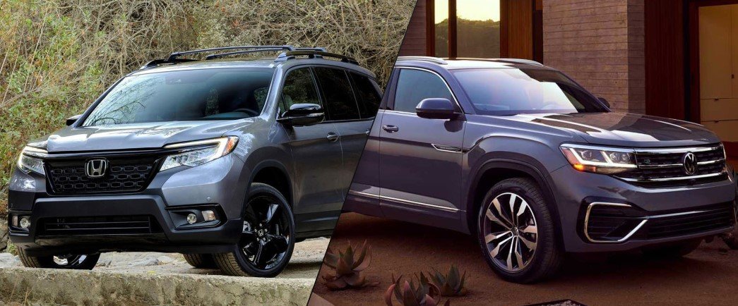 2022 Volkswagen Atlas Cross Sport vs 2022 Honda Passport