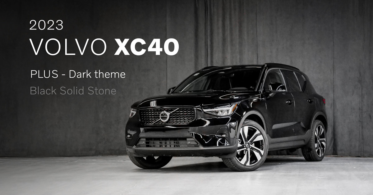 2023 Volvo XC40 PLUS DARK - Pictures