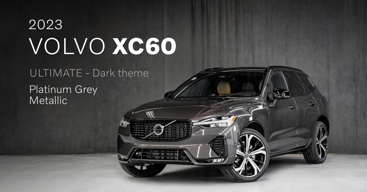 Volvo XC60 2023 ULTIMATE DARK PLATINUM GREY - Picture