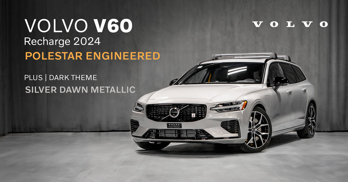 2024 Volvo V60 Recharge - Polestar Engineered - SILVER DAWN METALLIC - Pictures